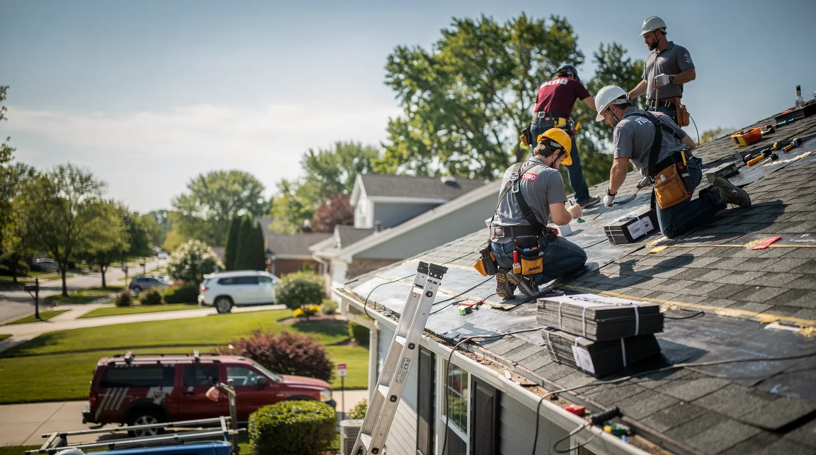 Roof Repair in Harrisburg, IL around you